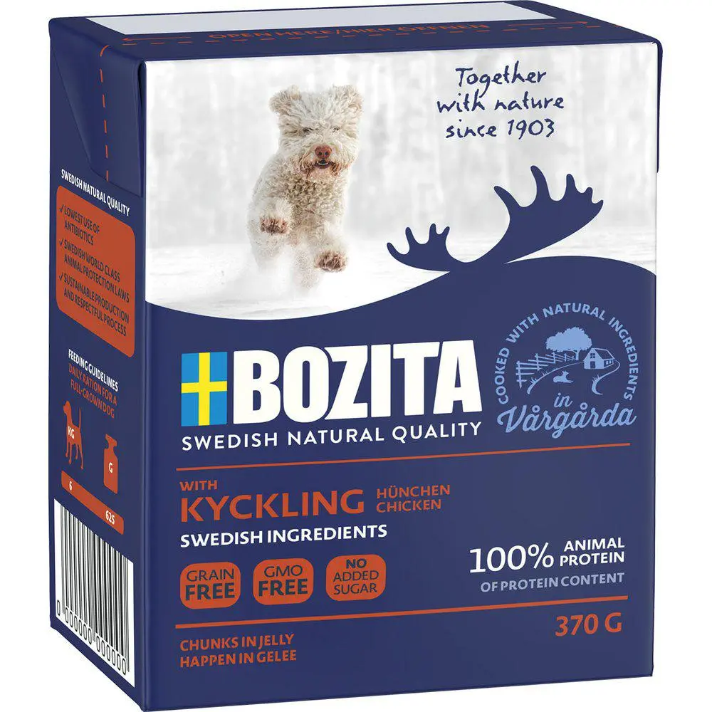 Bozita Naturals Tender Chicken 370 g - Naturlige råvarer